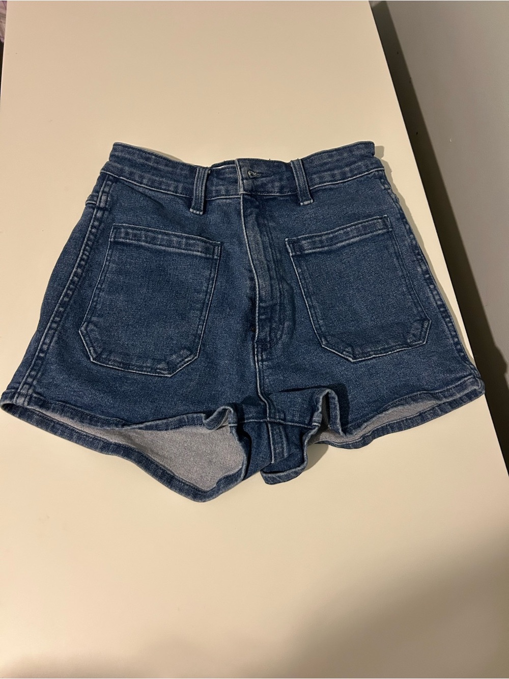 Wrangler Pinup Denim Shorts